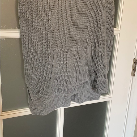 Vince Camuto cowl neck grey sweater - Picture 3 of 7